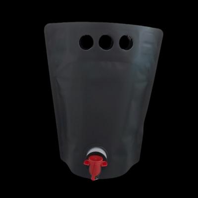 Custom 3L Refillable Wine Pouch Bag Reusable Wine Pouch Hygienic
