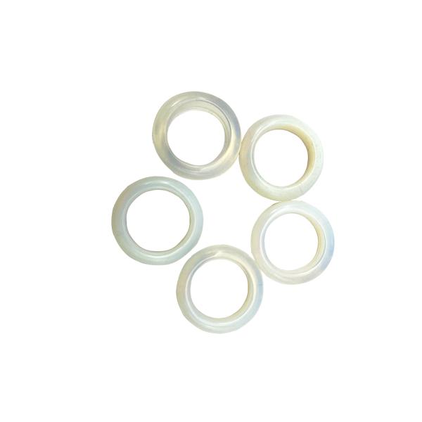 Natural Design Jade Ring Gemstone Agate Green Aventurine Turquoise Topaz Jade PORTABLE Rings Etc Theme Feng Shui