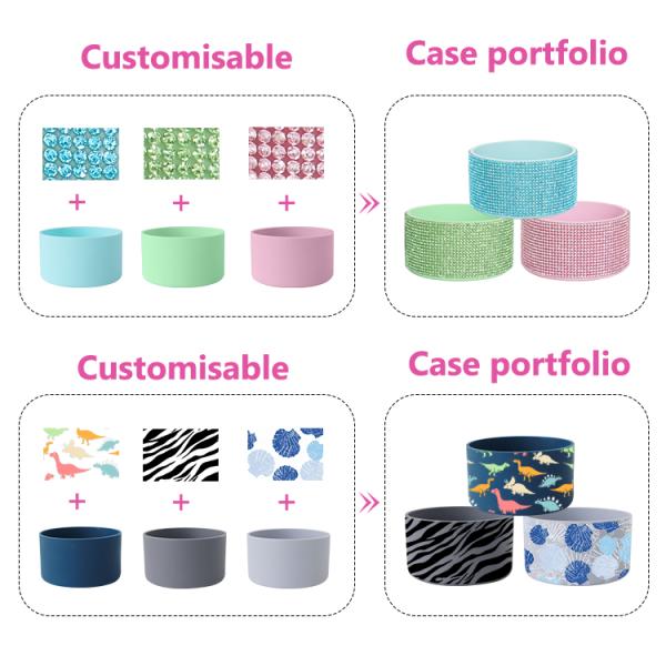 Silicone Boot for trumbler Adventure Tumbler Bottom Boot for Flip 30 20 oz Cup high-quality BPA-free silicone material