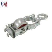 Bloques de cuerda de conductor universal de tipo colgante sentado con sola rama de nylon