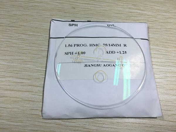 Prescription Progressive Multifocal Lenses HMC Coating 1.56 Refractive Index