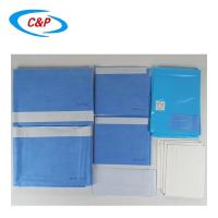 Sala de Operações Médicas Pacote Cirúrgico Universal Com Material Não Tecido Em Azul