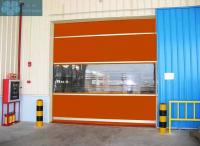 portes de volet de rouleau de la sécurité 2.2KW de 1.2mm avec la barre de vent violent
