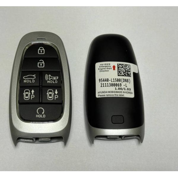 433 MHz 7 Buttons 95440-L1500 Hyundai Smart Key Fob for Sonata 2019-2023