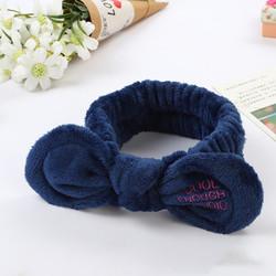 Adjustable Elastic Hair Band Ties Facial Makeup Headbands Facial Cosmetic Bow Knot