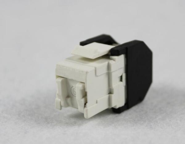 3M datilografa a CAT6 RJ45 UTP os 180 graus Unshielded Jack trapezoide para a rede