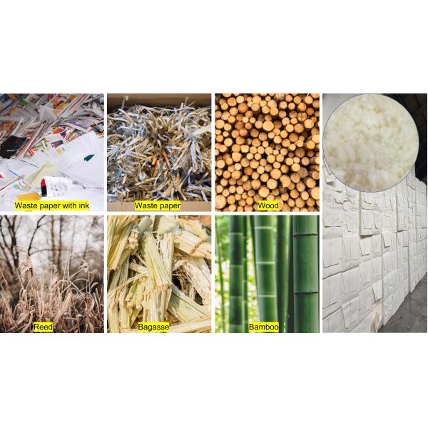 Cultural Printing Paper Making Machine 5-50T/D Crescent Former