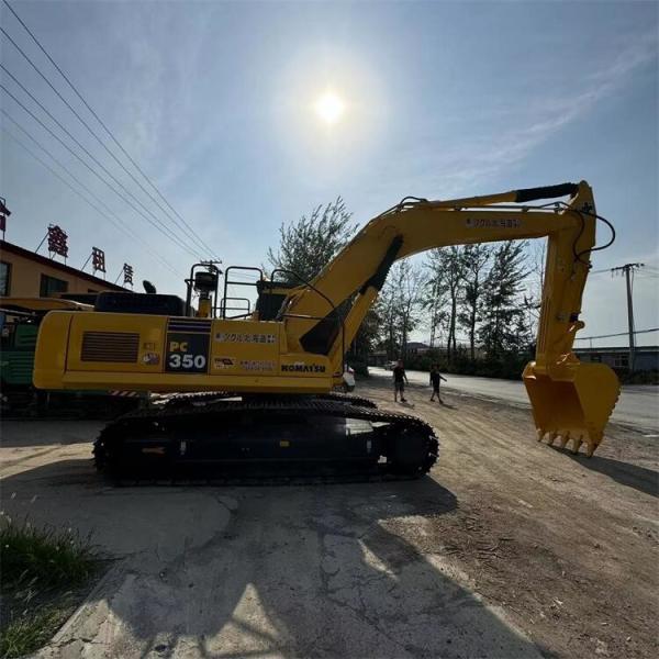 Excavateurs de grande taille PC350-7 Komatsu Excavateur de 35 tonnes avec moteur 6D114E