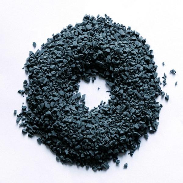 Anti Slip Tyre Rubber Crumb SBR Resin For Home Garden