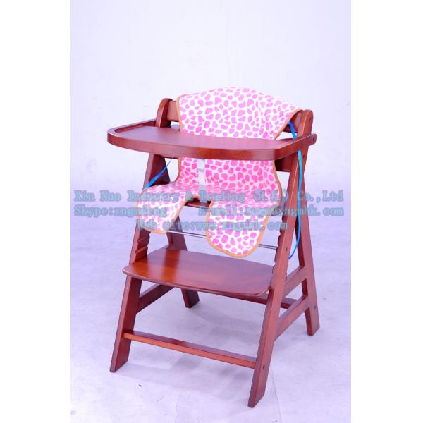 Wooden baby high chair, wooden baby high chair, multifunctional dining chairs
