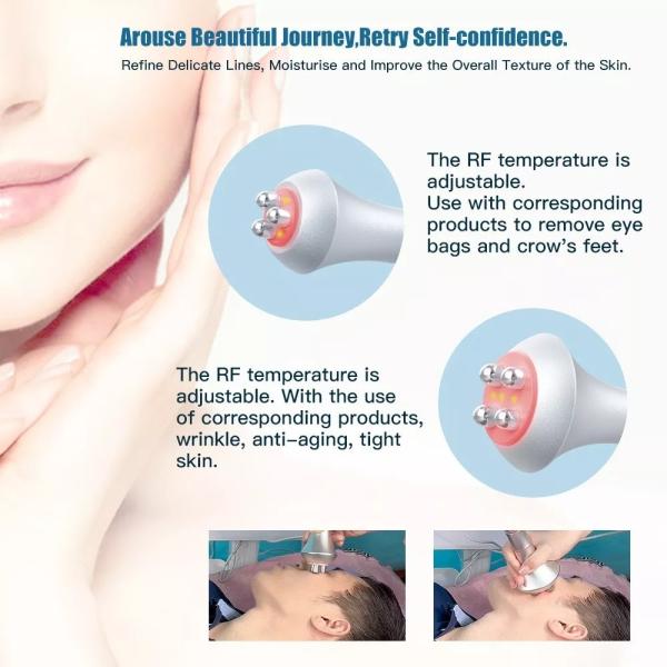 ручки жирный горя ваяя RF портативной машинки 3 кавитации 80K уменьшая машину