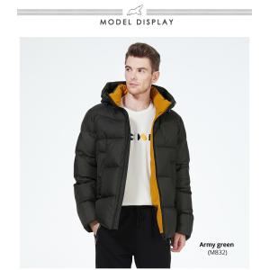 Casual Style Simple Man Winter Coat Mens Winter Jackets With Stand Collar Collection