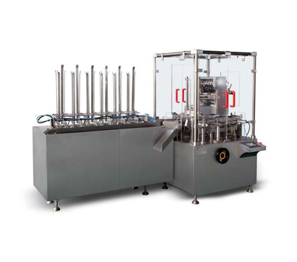 0.6 Mpa Automatic Cartoning Machine Vertical 120L/Min