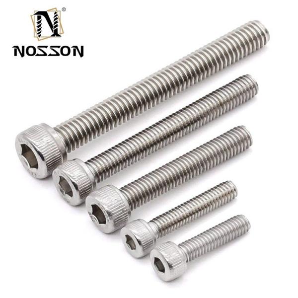 JIS Standard 5S304 42 70 Bolts M6 AlanKey Din912 Cylinder Socket Head Cap M8Allen Bolt Cap Screw M4 M5 M8 M10 with Steel
