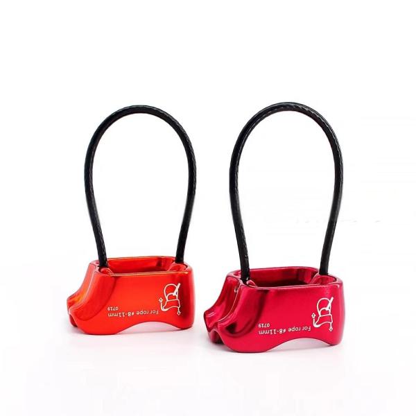 Dispositivo galvanizado de descida de alta altura para equipamento de escalada de descida rápida e dispositivo de proteção ATC