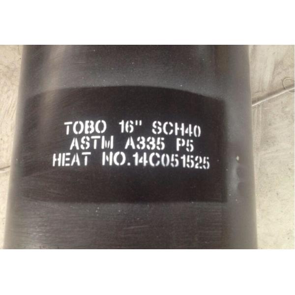 Обожженная трубка холоднотянутой стали сплава ASTM A335 P5 P9