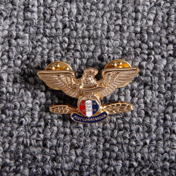 Customized Folk Art Style Lapel Pins for Member Identification in Organizations