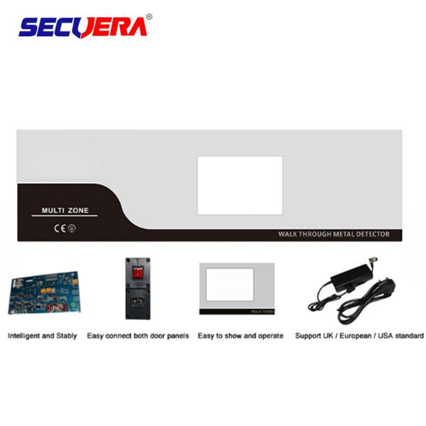 Peso de pouco peso do detector de metais 40KG Grosee do quadro de porta para salões de exposição