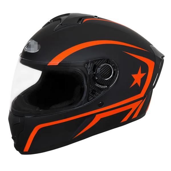 Customized Full Face Off Road Motorcycle Helmet with Dual PC Visor DOT Certified