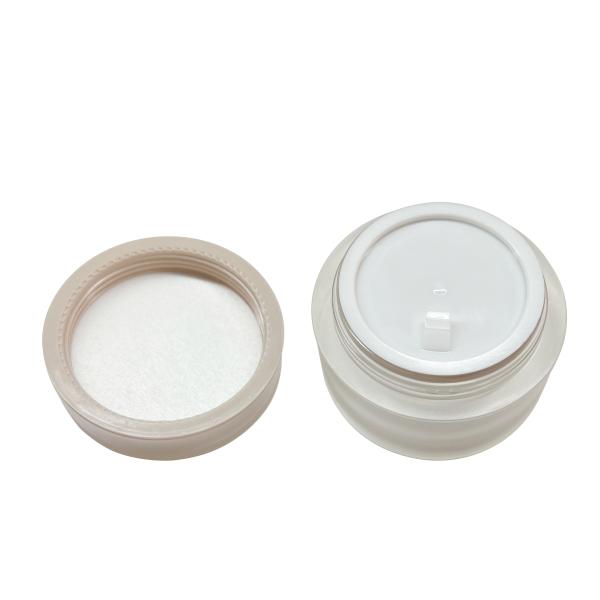 Luxurious Cosmetic Cream Jar Packaging 10g 20g 30g 50g Frosted Acrylic Face Cream Jars