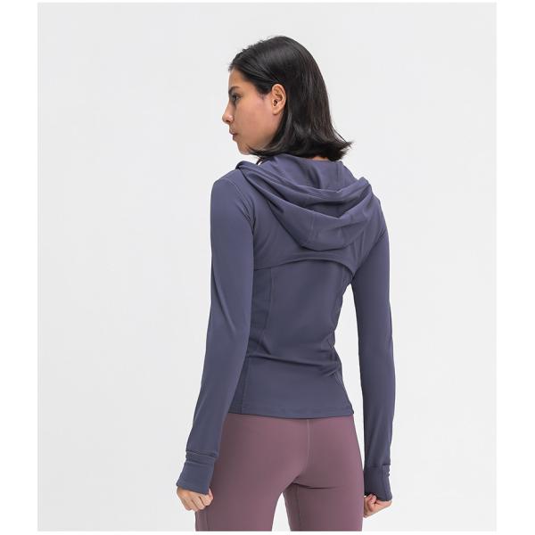 Молния куртка Hoodie Drawstring 150 gsm с разминкой Джерси кармана облегченной