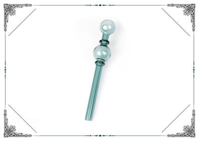 Hand Blown Smoking Burning Tube Borosilicate Glass Bong Minted Color
