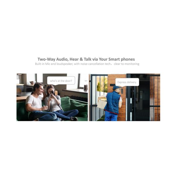 Smart Wireless Battery Doorbell Camera(E93GH22)