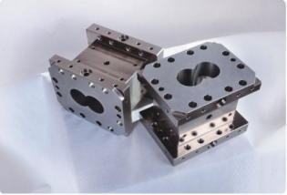 HPL40 parallel twin screw extruder spareparts barrels with imported raw material