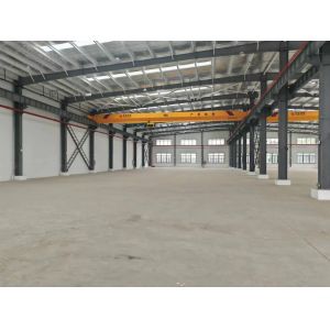 Hot Dip Galvanized Metal Workshop Buildings Corrosion Resistant Prefabricated Industrial Building