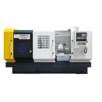 QK1325 CNC tubo de gran perforador roscado torno de 800 mm oscilación