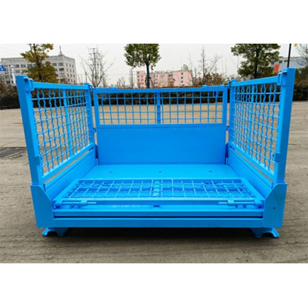 Нагрузка 1000x800mm ящика 1.5T Stillages Stackable складной клетки паллета пустая