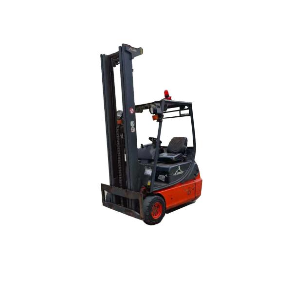 Used Linde 1.6-Ton Electric Forklift 6-Meter Lifting for Seamless Pallet Management in Logistics Hubs