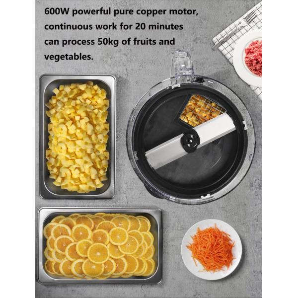 304 Нержавеющая сталь Мельница многофункциональная электрическая резачка для коммерческих нужд резки