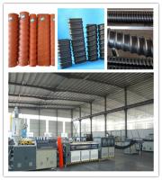 Máquina de fabricação de tubos corrugados pré-extrusores 60 kg/H-80 kg/H
