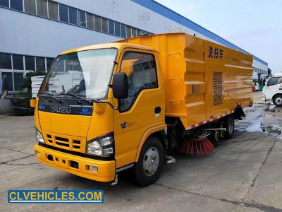 ISUZU N Series Road Washing Truck 130hp 5000L Euro 4 Emission Standard
