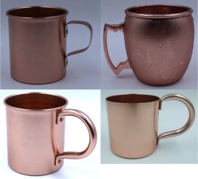 Canecas de cerveja de anodização clássicas do alumínio dos eletrodomésticos 400ML do metal de 1.0mm