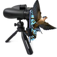 Telescópios duplos do monocular do foco 12X55 de prisma BAK4 para caçar animais selvagens de viagem