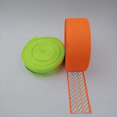 Webbing reflexivo Rolls do poliéster dos testes padrões