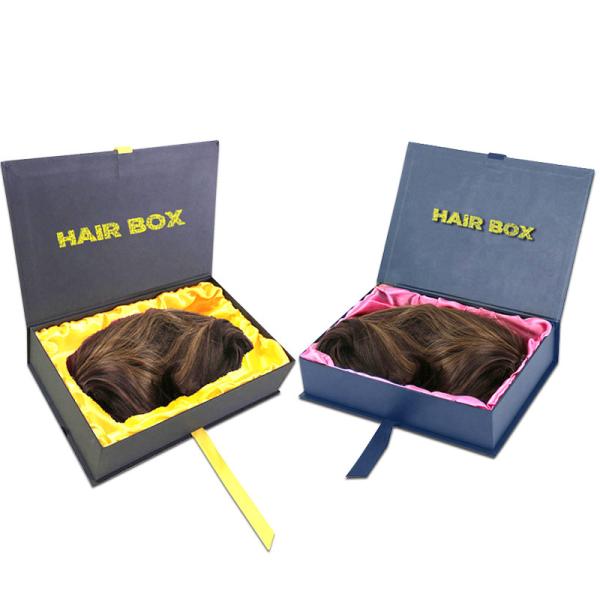 Волосы магнита связывают ящик для хранения подарка парика коробок подарка CMYK упаковывая