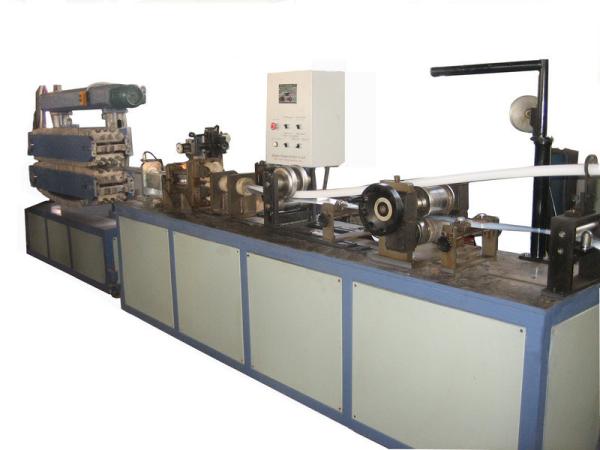 PE HDPE Aluminum Plastic Pipe Extruder , Single Screw Extruder