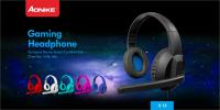 Fones de ouvido prendido 3.5mm de Bluetooth da música do OEM para a educação