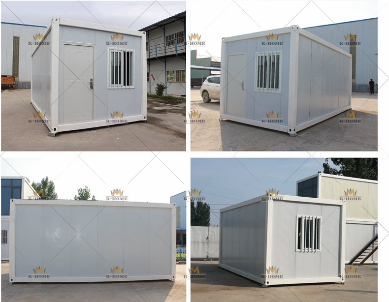 Здания дома контейнера плоского пакета Tempoary Prefab