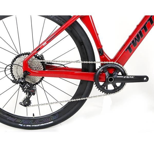 Велосипед 700C дороги волокна углерода ГРАВИЯ V3 TWITTER с ВЕРШИНОЙ 11S SRAM