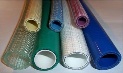 PVC Braided Hose Twin Screw Extruder Machine , Flexible Plastic Pipe Making Machine