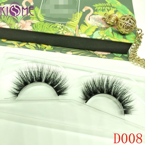 Premium Reusable Eyelashes Mink Lashes Pure Siberian Worn About 30 Times D008