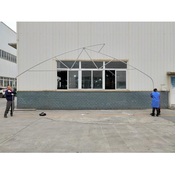 Тоннель полиэтилена парник сброса Sawtooth 6 Mil пластиковый покрывая верхний