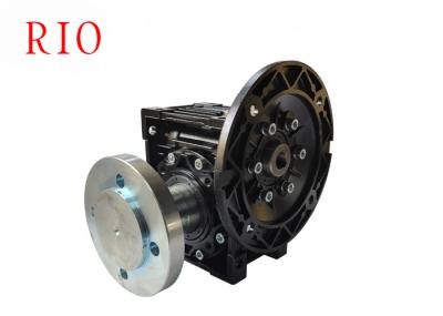 Small Turbine Car Wash Gearbox , NMRV50 Worm Gearbox with Black Shell