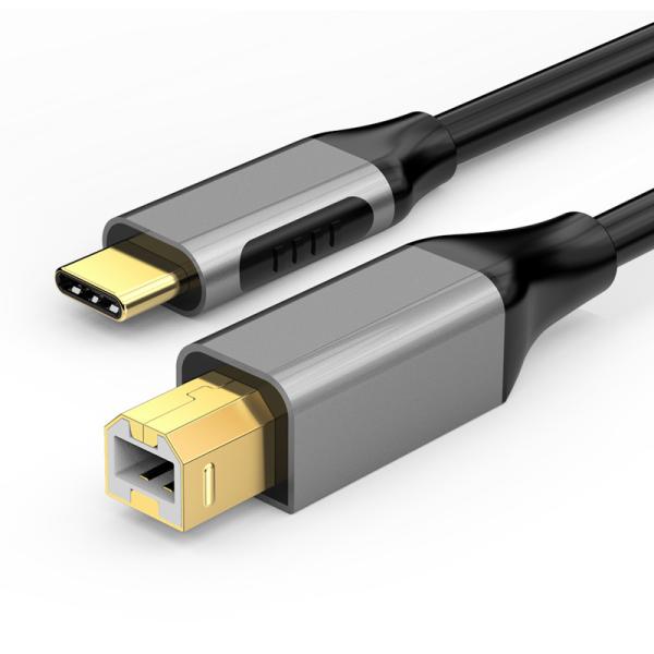USB-C To USB Type B Cable For USB Printers Scanners External USB Hard Drives Bulk Wholesale