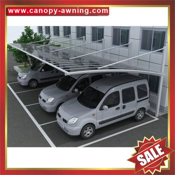 excellent outdoor park cars shelter canopy awning carport with polycarbonate sheet aluminum framework