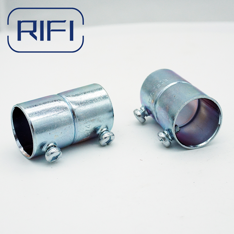 UL Standard EMT Conduit Fittings Set Screw Steel Coupling for Electrical Projects (Стандартизированный UL EMT фитинги для трубопроводов с набором винтовых стальных соединений для электропроектов)